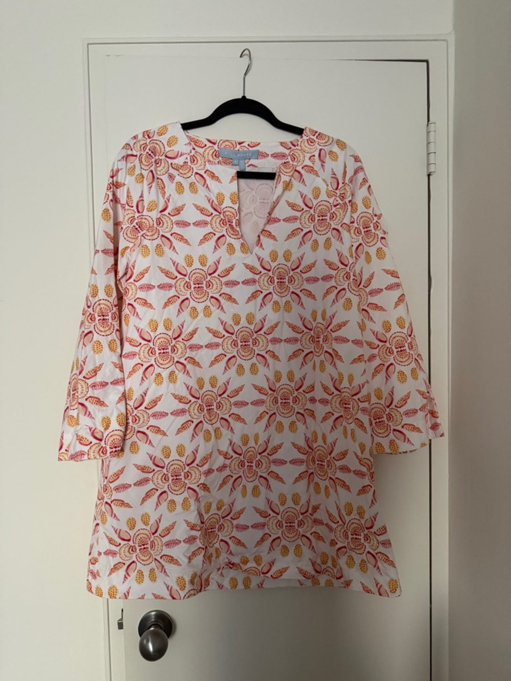 Women’s Floral Split-Neck Tunic